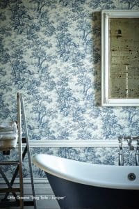 Stag Toile - Juniper - Detail Little Greene