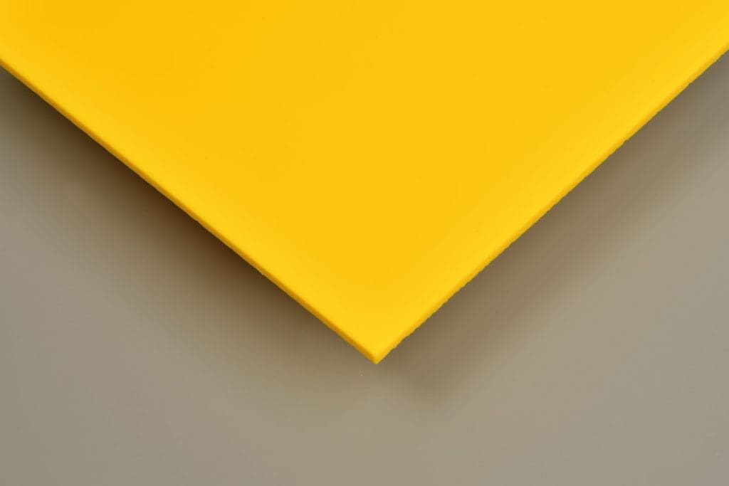 yellow pvc wall panel